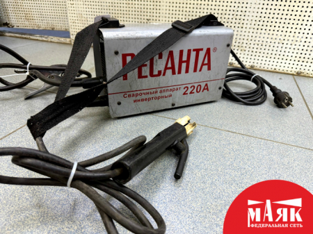 О2 Б/У сварка ресанта 220а 123 №e00424446