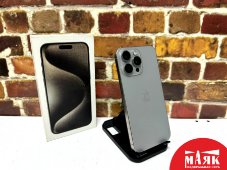 О10 Б/У ст. iPhone 15 Pro Max 8GB/256GB 100% (КОР) 358066144564936 №e00424717