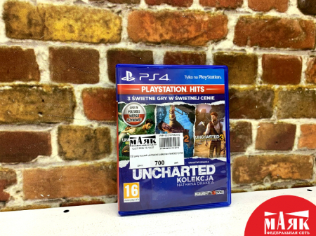 О2 дису на ps4 uncharted collection №К00010705