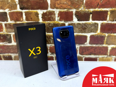 О1 Б/У ст. Poco X3 NFC 6GB/128GB 869819057495403 №e00434379