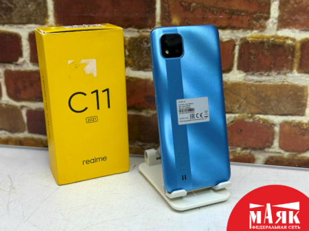О7 Б/У ст. Realme С11 2021 2GB/32GB (кор) 864441056269237 №e00434664