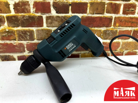 О1 Б/У дрель black decker 500 123 №e00435347
