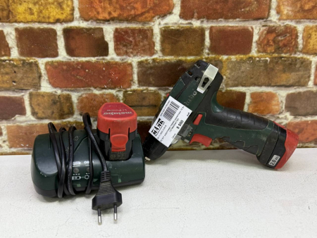 О2 Б/У шуруповерт metabo powermaxx 10.8v 123 №e00441163