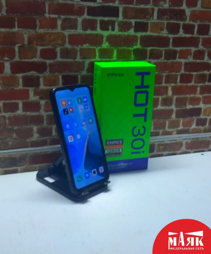 О8 Б/У ст. Infinix HOT 30i 8GB/128GB (кор) 350940896977967 №e00462357