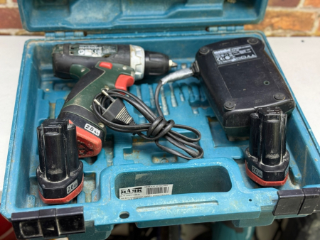 О2 Б/У шуруповерт metabo powermaxx bs 10.8 3акб кор 123 №e00448017