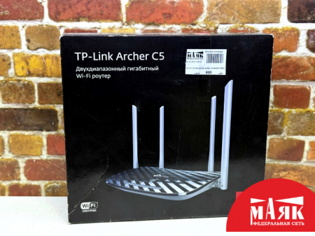 О4 Б/У роутер tp link archer c5 №e00448062