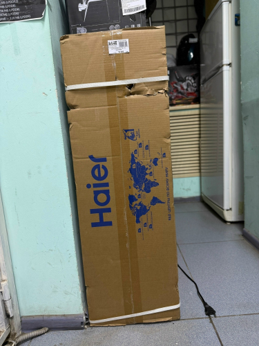 О2 Б/У Водонагреватель HAIER ES50V-F4 INOX (накопительный, 2кВт, 50л) №e00449669