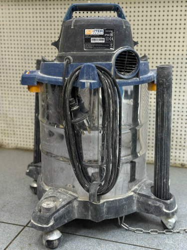 О2 Б/У строительный пылесос deeeexter 1400w 20l 123 №e00450720