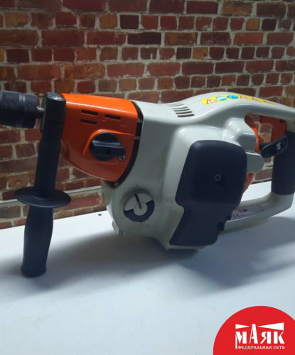 О8 Б/У бензодрель для сверления шпал stihl bt 45кор 123 №e00453568