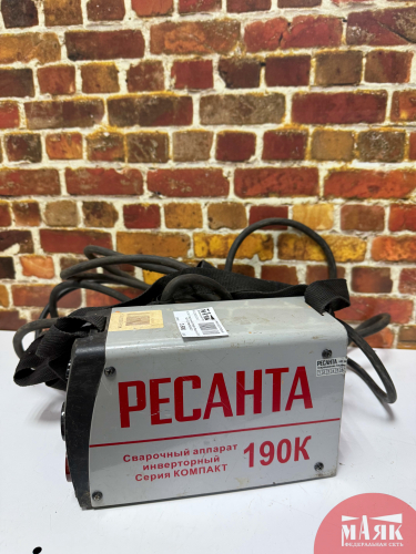 О10 Б/У Сварочный аппарат Ресанта САИ 190К 123 №e00454301