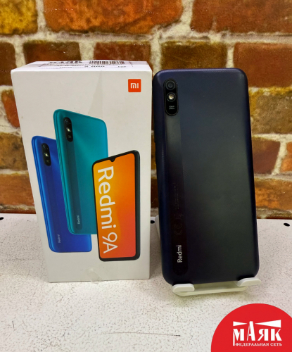 О2 Б/У ст. Redmi 9A 2GB/32GB (кор) 862156050850640 №e00460380
