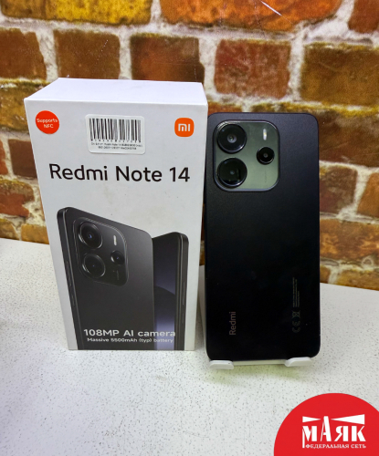 О4 Б/У ст. Redmi Note 14 8GB/256GB (кор) 863126071129307 №e00460758