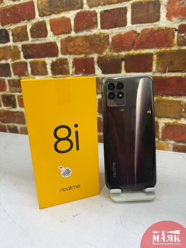 О1 Б/У ст. Realme 8i 4GB/128GB 865283053499295 №e00462555