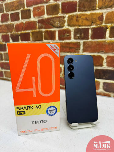 О7 Б/У ст. Tecno Spark 40 pro 6GB/128GB 357399770017791 №e00463969