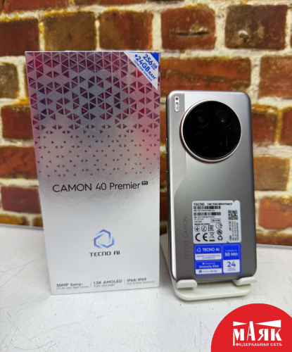 О7 Б/У ст. Tecno CAMON 40 Premier 5G 12GB/256GB (кор) 351738781695234 №e00470743