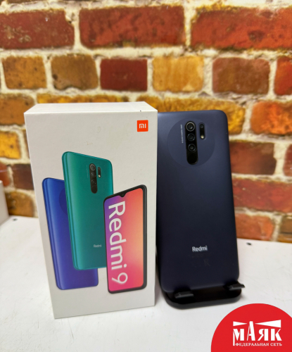 О10 Б/У ст. Redmi 9 4GB/64GB (КОР) 862666050499206 №e00471237