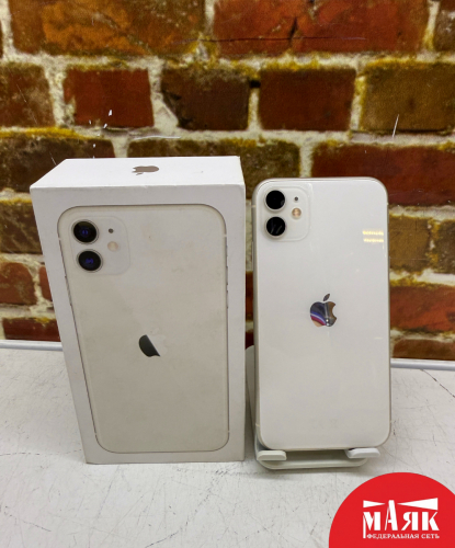 О1 Б/У ст. iPhone 11 3GB/128GB 75% 352921118552885 №e00473249