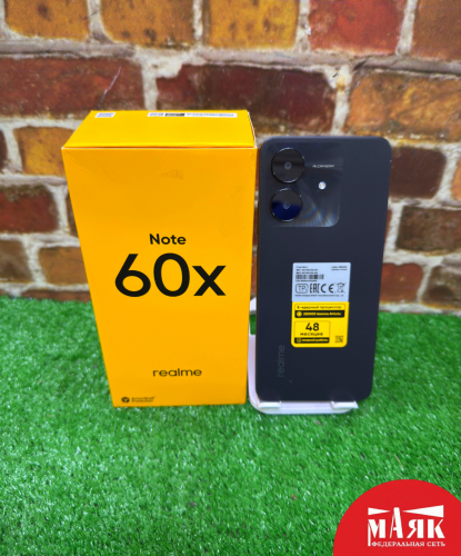 О3 Б/У ст. Realme Note 60x 4GB/64GB (кор ) 862793073581255 №e00473333