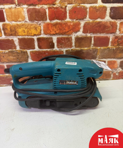 О9 Б/У Ленточная шлифмашина Makita 9910 (Оригинал) 123 №e00475255