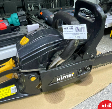 О7 Б/У Бензопила Huter цепная BS-45M 123 №e00225681