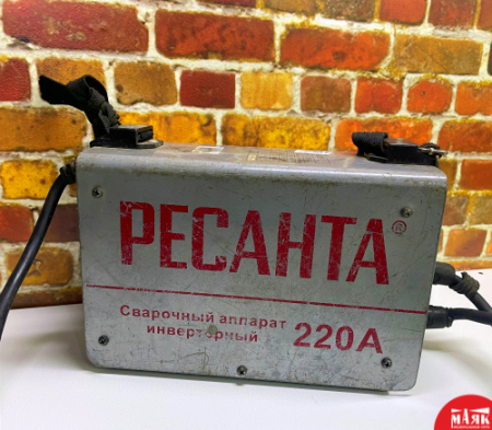 О6 Б/У сварочный аппарат ресанта 220 123 №e00233536