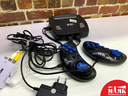 О1 Б/У Игровая Приставка 16 бит (Sega) 2 дж №e00233773