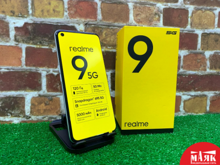 О3 Б/У realme 9 6/128 ГБ НОВЫЙ 865469061083516 №e00236122
