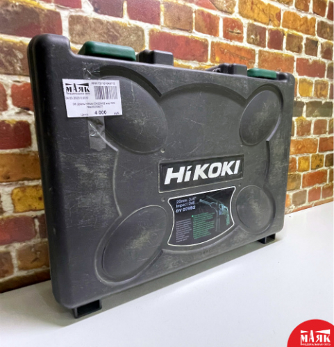 О6 Дрель HiKoki DV20V82 кор 123 №e00239677