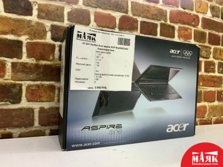 О1 Б/У Нетбук Acer aspire КОР №e00252302