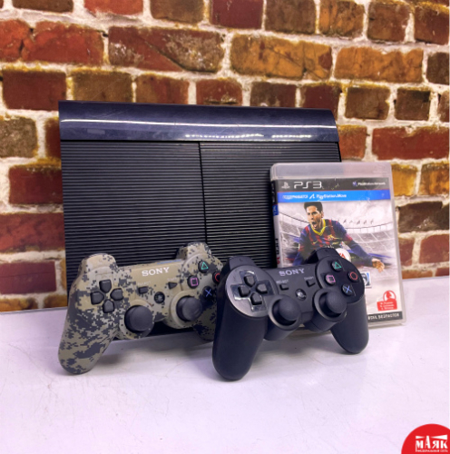 О7 Б/У Ps3 500гб  2дж+диск №e00256707