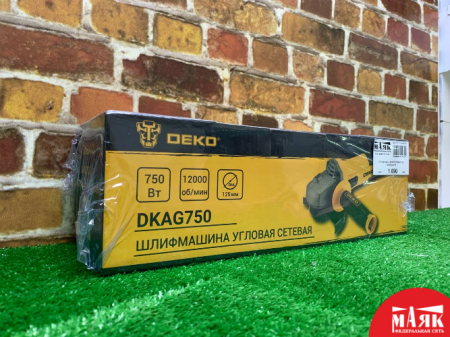 О3 УШМ deko 125 КОР НОВАЯ 123 №К00004676
