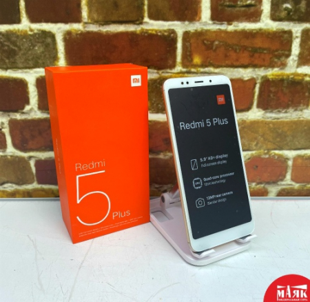 О2 Б/У ст Redmi 5 Plus 4\64gb  KOP 866764032449054 №К00004835