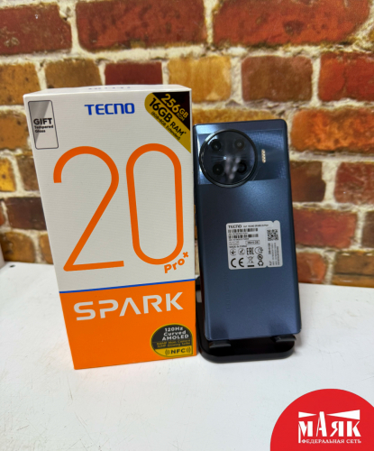 О10 Б/У ст. Tecno Spark 20 Pro+ 8GB/256GB 357962625750641 №e00460787