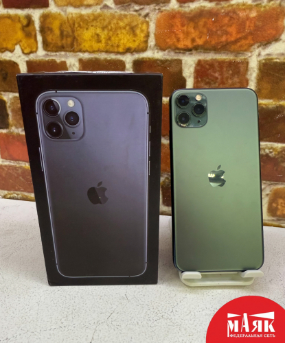 О2 Б/У ст. iPhone 11 Pro Max 4GB/64GB 73% (кор) 353889104541270 №e00461882