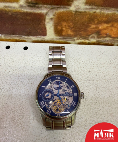 О2 Б/У Часы Earnshaw Longitude ES-8006-08 с автоподзаводом №e00478570