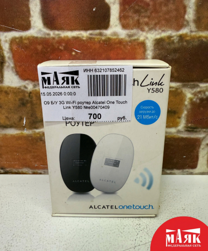 О9 Б/У 3G Wi-Fi роутер Alcatel One Touch Link Y580 №e00470409