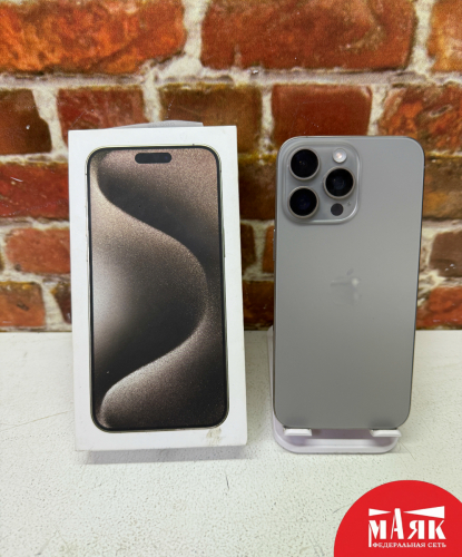 О9 Б/У ст. iPhone 15 Pro Max 6GB/256GB 87% (кор) 356836329285776 №e00474347