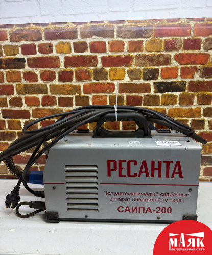 О7 Б/У Сварочный полуавтомат ресанта саипа-200 123 №e00457926