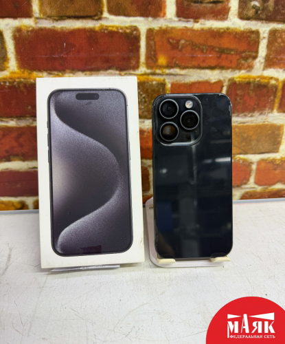 О7 Б/У ст. iPhone 15 Pro  6GB/128GB 89% (кор) 355002405731859 №e00489491