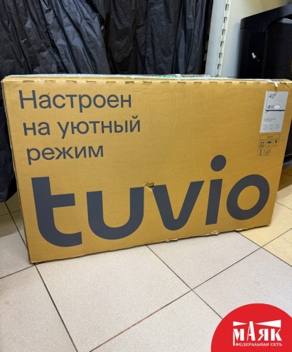 О1 Б/У Смарт телевизор Tuvio 43* (КОР) №e00484299