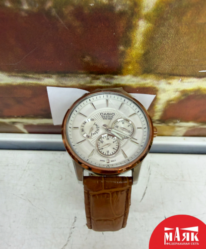 О1 Б/У Часы Casio Beside BEM 302 №e00493195