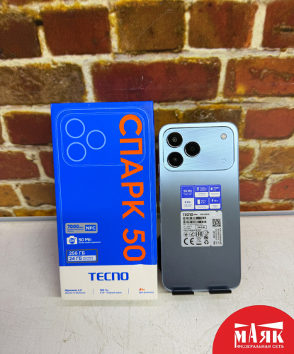О7 Б/У ст. Tecno spark 50 8GB/256GB (Кор) 351635300375530 №e00493357