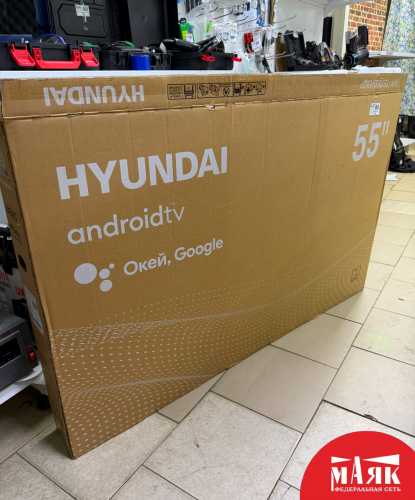 О10 Б/У Смарт телевизор Hyundai H-LED55BU7009 (КОР) №e00489299