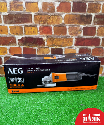 О3 Б/У Ушм (болгарка) AEG ws 13-125 xe 123 №e00489661