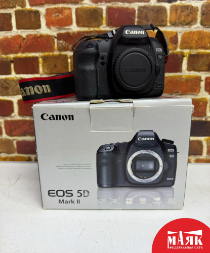 О7 Б/У Фотоаппарат canon 5D mark ii 2 аккум зу кор №e00498281