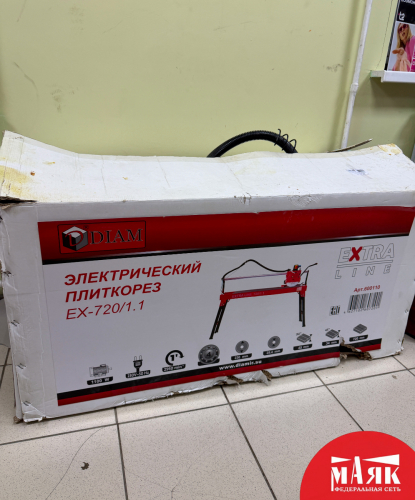 О4 Б/У Электрический плиткорез DIAM ML-720/1,1 123 №e00498831